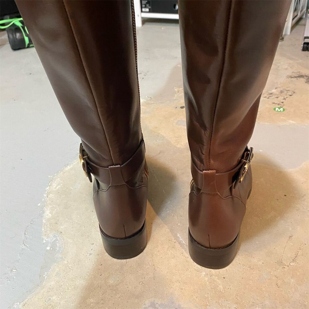 Michael Kors Brown Heeled Boots - Picture 7 of 13
